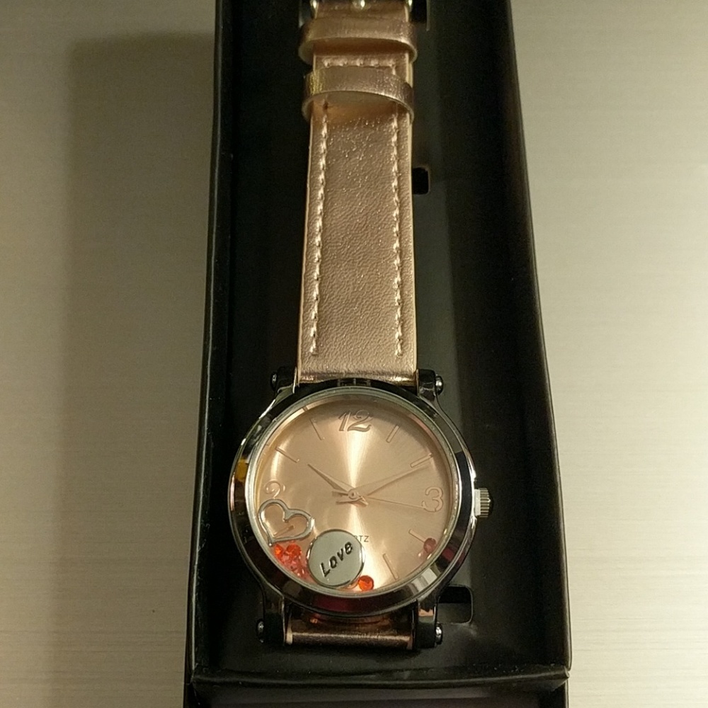 Life's Value Strap Watch - Love